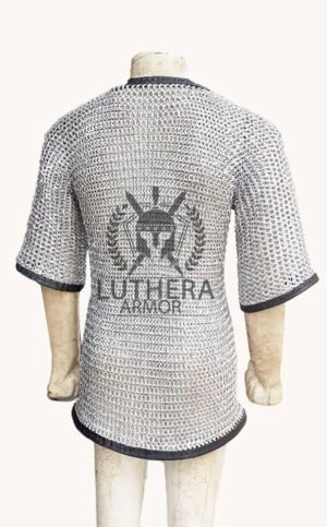 Aluminium Chainmail Shirt Flat riveted with Washer 10 mm chainmail Shirt - Image 2