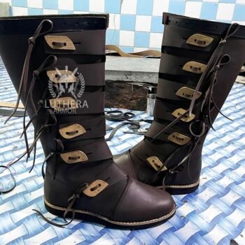 Viking Long Boots For Renfaire Medieval Event