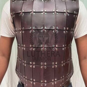 Leather Torso Armor For Renfaire Event