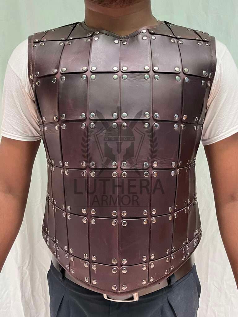 Leather Torso Armor For Renfaire Event