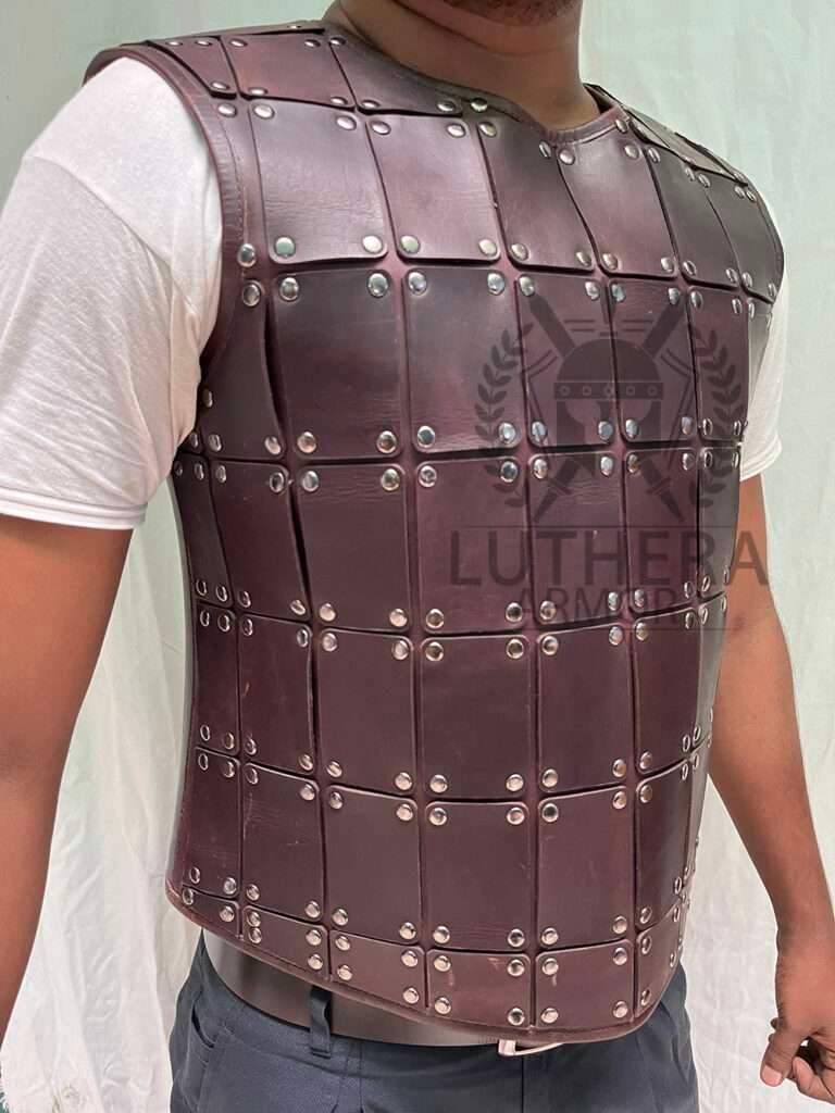 Leather Torso Armor For Renfaire Event