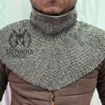 Chainmail Standard 9MM Flat Ring Alternating Solid Ring