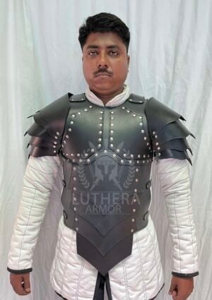 Leather Body medieval Armour re-enactment armor