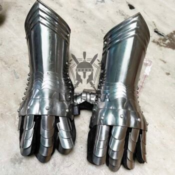 15th Century Gauntlets – 18 Gauge Steel
