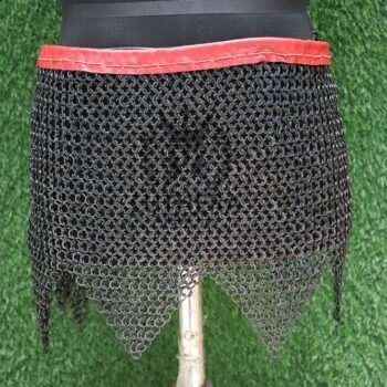 Chainmail Skirt - 9MM Flat Ring Riveted With Washer