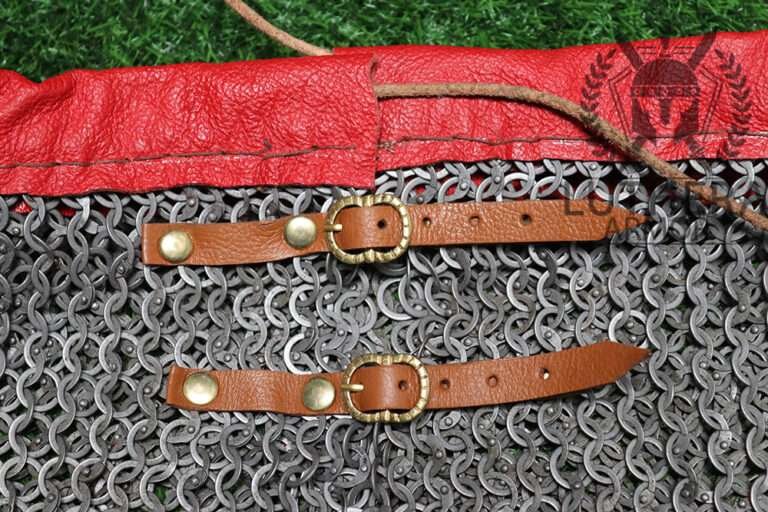 Chainmail Skirt – 9MM Flat Ring Riveted with Solid Ring Zig Zag