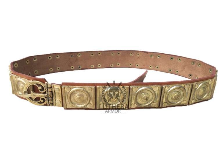 Roman Cingulum Belt Leather & Brass Reenactment