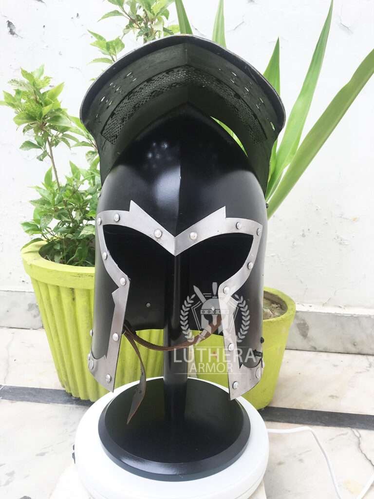 Medieval Barbute Helmet