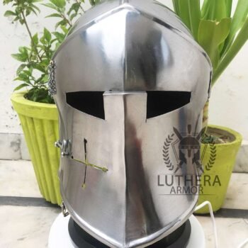 Medieval Barbute Helmet