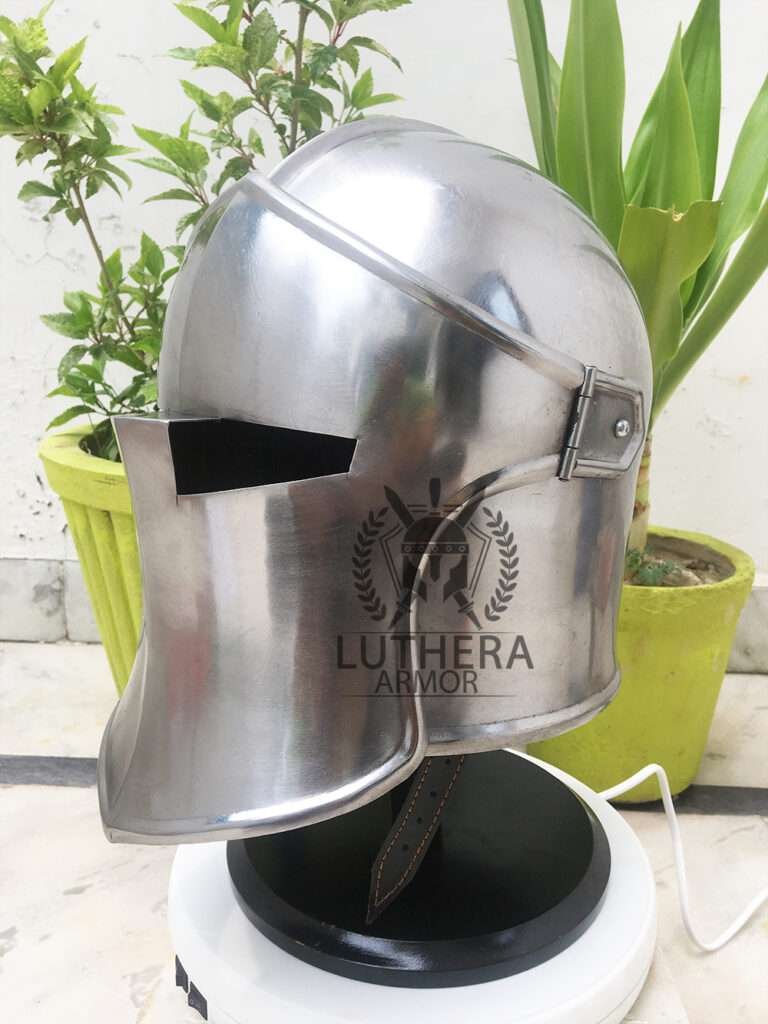 Medieval Barbute Helmet
