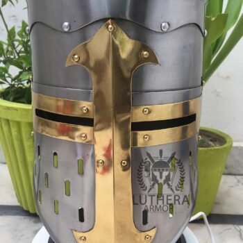 Medieval Templar Crusader Helmet