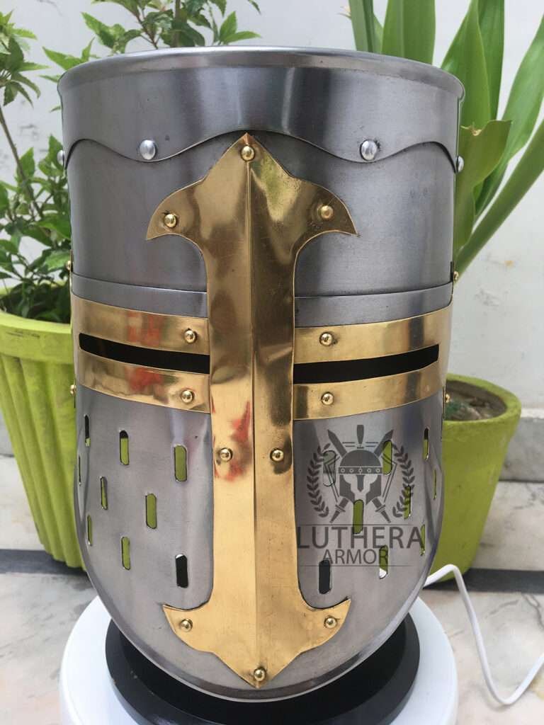 Medieval Templar Crusader Helmet