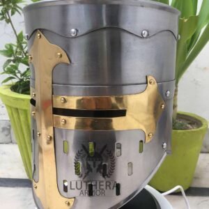 Medieval Templar Crusader Helmet