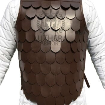 Medieval Leather Scale Armor For Renfaire Events