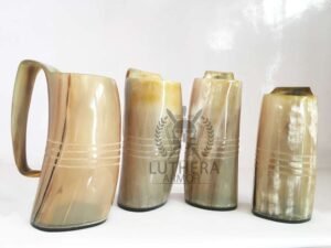 The Original Handcrafted Authentic Viking Drinking Horn Tankard for Beer Mead Ale Medieval Inspired - Image 2