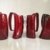 Ox Horn Dark Polished Mug. Viking Horn Mead Mug. Red color - Image 2