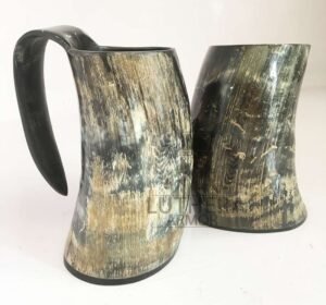 Handcrafted Authentic Viking Drinking Horn