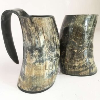 Handcrafted Authentic Viking Drinking Horn