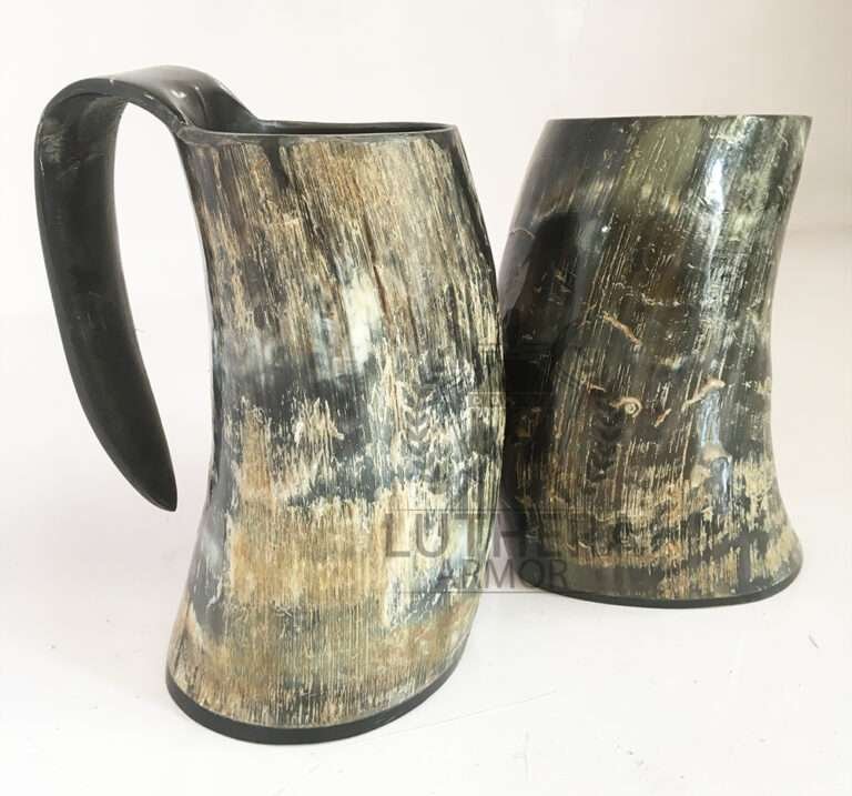 Handcrafted Authentic Viking Drinking Horn