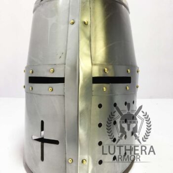 Medieval Templar Knight Helmet