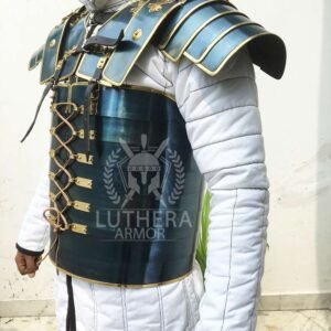 Roman Lorica Segmentata Blue Anitc