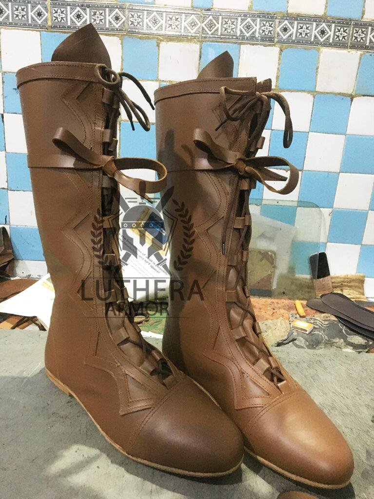 Roman Long Calcie Boots