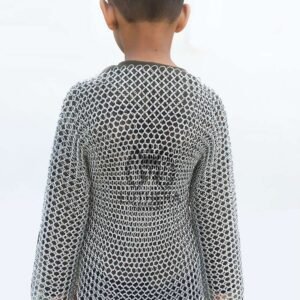 Butted Aluminum 10MM – 16 Gauge Chainmail Shirt For 10-15 yrs child