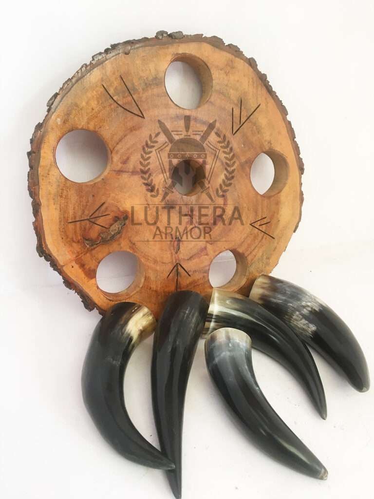 Ox-Horn Shot Glass Set | Viking Style, Drinking Shot Glass Set For halloween