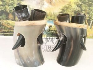 The Ultimate Shot Set | Viking Drinking Horn