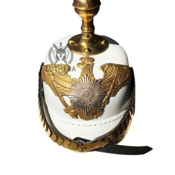 German Helmet WW1 Lock Brass Spike Pickelhaube Brass Helmet