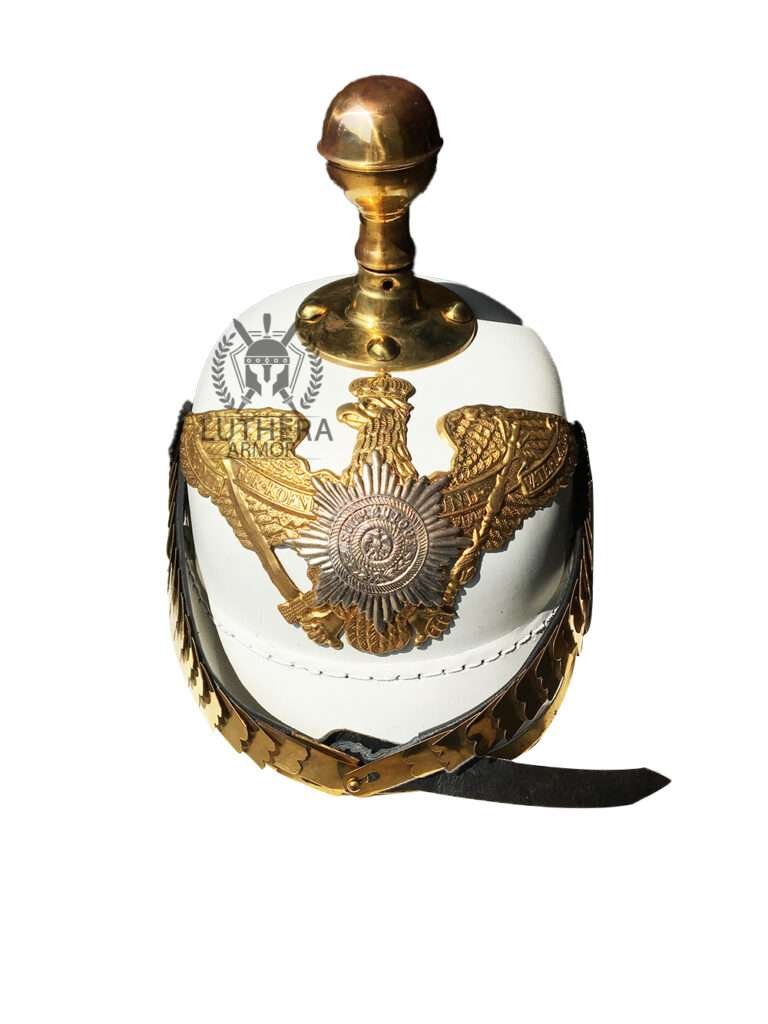 German Helmet WW1 Lock Brass Spike Pickelhaube Brass Helmet