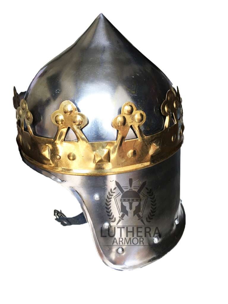 Medieval Knight Templar Helmet Crusader Helmet