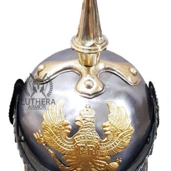 German Pickelhaube Helmet Prussian Helmet WW1 Helmet Long Spike