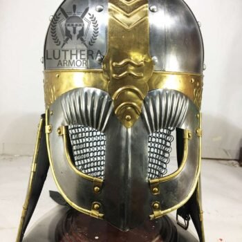 Viking Wolf Helm – 18 Gauge Steel