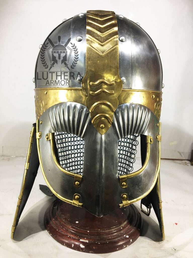 Viking Wolf Helm – 18 Gauge Steel