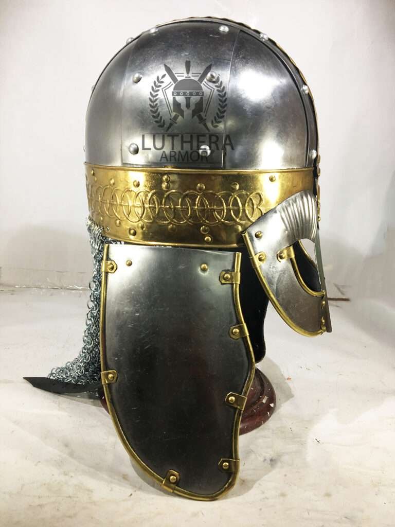 Viking Wolf Helm – 18 Gauge Steel