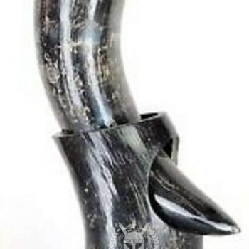 New Ox ceremonial Viking drinking horn with Horn stand