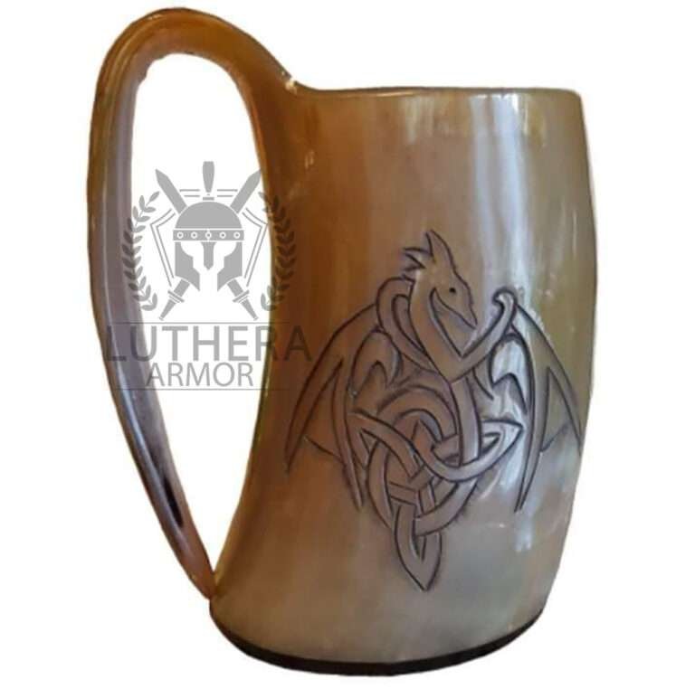 Viking Drinking Horn Dragon