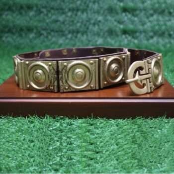 Roman Cingulum Belt Leather & Brass Reenactment