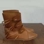 Viking Toggle Boots For RenFair Costume Shoes - Halloween events