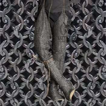 Chainmail Chausses – 9MM Flat Ring Riveted with Washer Chain Mail Leggings