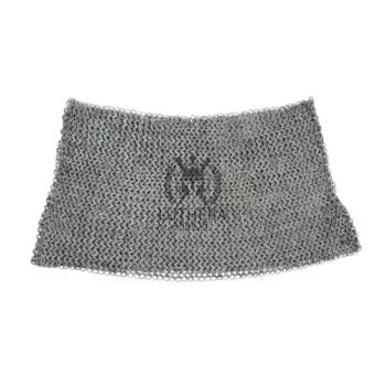 Chainmail Skirt - 9MM Flat Ring with Solid Ring Dome Riveted