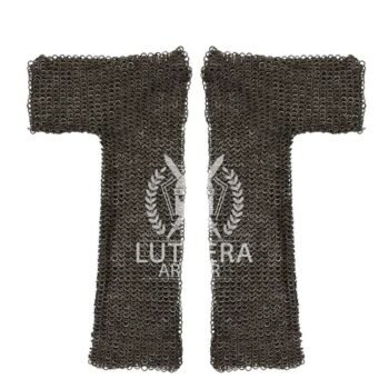 Chainmail Voider - 9MM Round Ring Alternating Solid Ring Dome Riveted