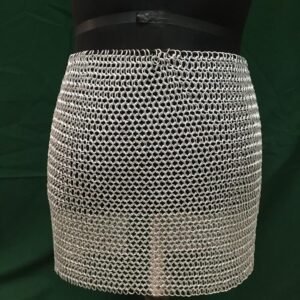 Chainmail Skirt – Aluminium 10MM Butted Rings Front Open