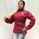 Medieval Gambeson Wine Color for Renfaire Events