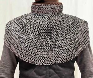 Chainmail Aventail Stainless Steel Flat Rings Riveted With Solid Rings - Image 5