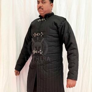 Gambeson Costume for SCA Larp Group, Reenactment of historical Jacket, Christmas gift