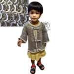 Chainmail Shirt 3-5 yrs Kids 10MM Flat Ring Riveted with Solid Rings