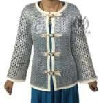 Chainmail-Shirt-Aluminium-10-15-yrs-Child-Front-open-1