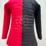 Medieval Padded Gambeson Red with Black for Viking Events